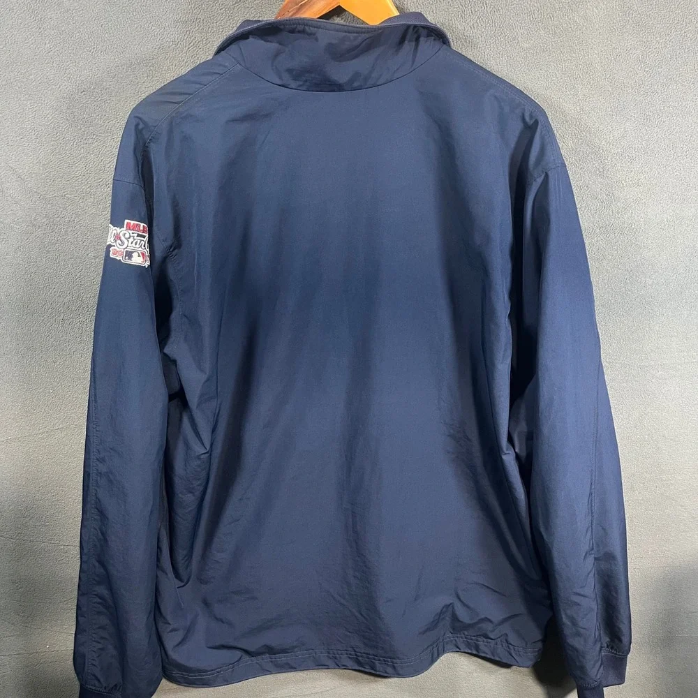Nike Sportswear Mens 2009 MLB All-Star Game Windbreaker Jacket Navy Blue Large